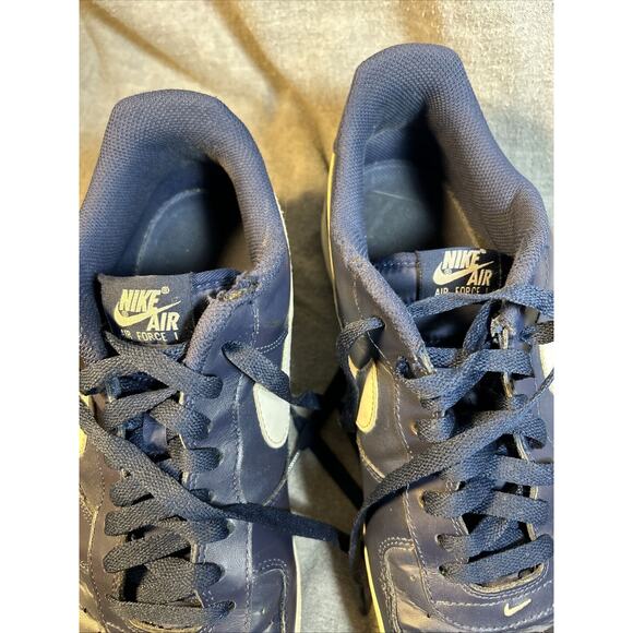 Nike Air Force 1 Low Midnight Navy Blue White 2016 488298-436 Men’s Size 11.5 - Picture 9 of 9